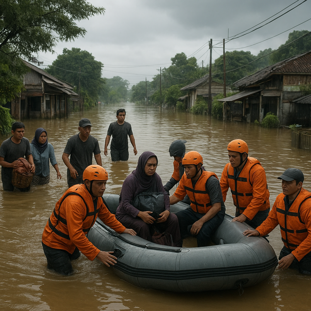 Banjir Bandung Meluas, 5 Kecamatan Terendam
