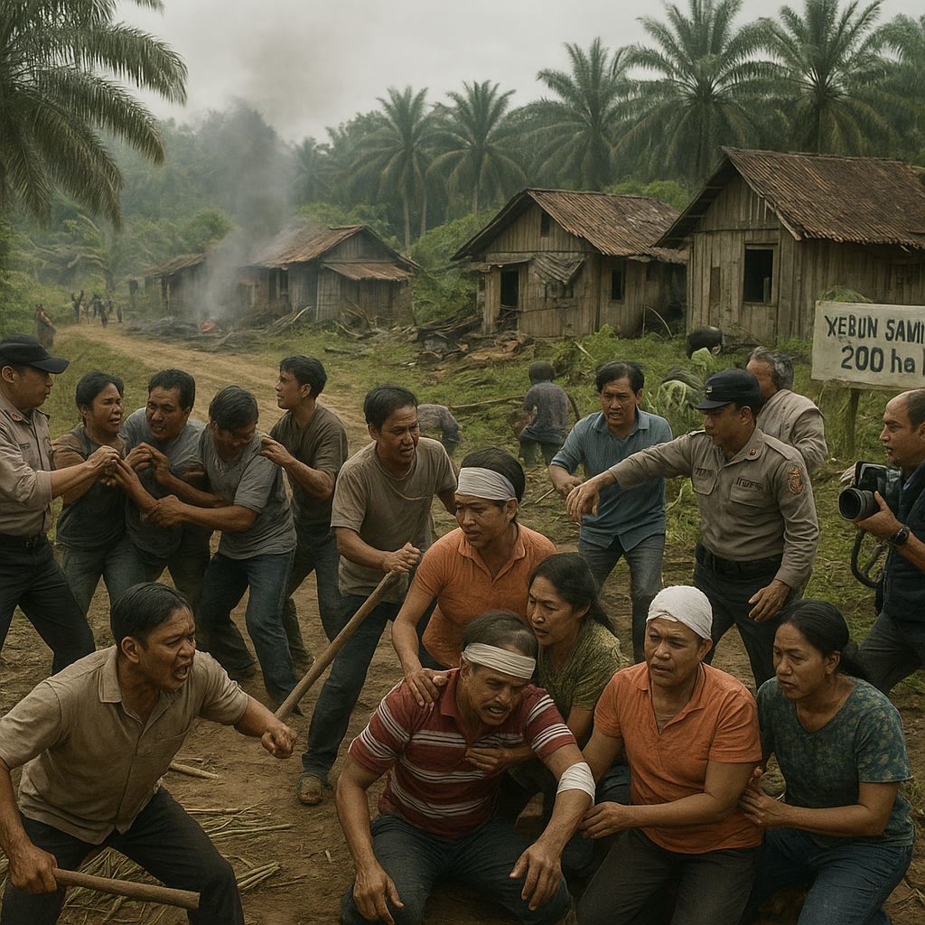 Konflik Lahan di Maluku Tengah Berujung Bentrok Warga