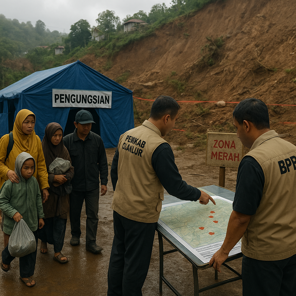 Rawan Longsor Susulan, Pemkab Cianjur Tetapkan 5 Zona Merah di Kecamatan Cugenang