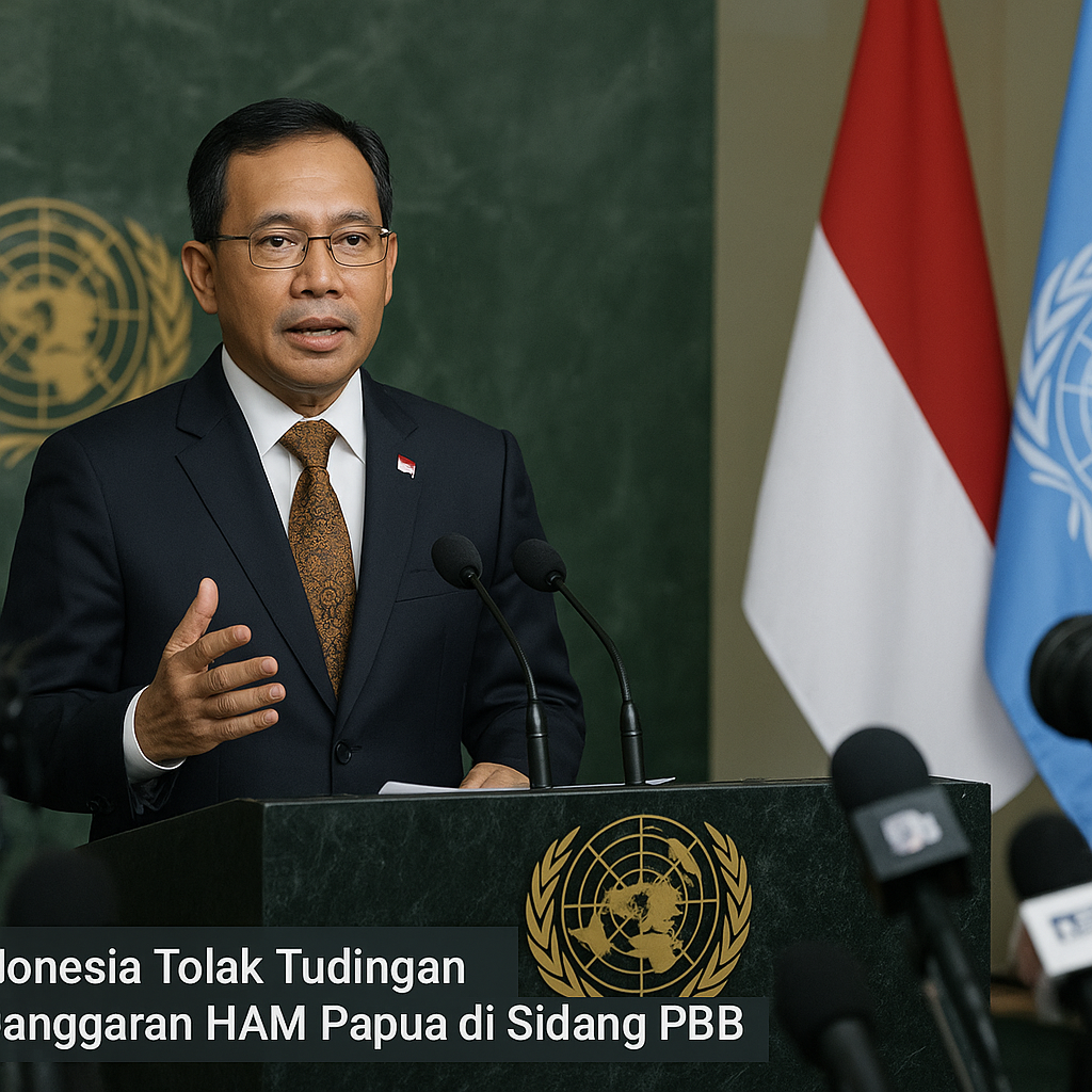 Indonesia Tolak Tudingan Pelanggaran HAM Papua di Sidang PBB