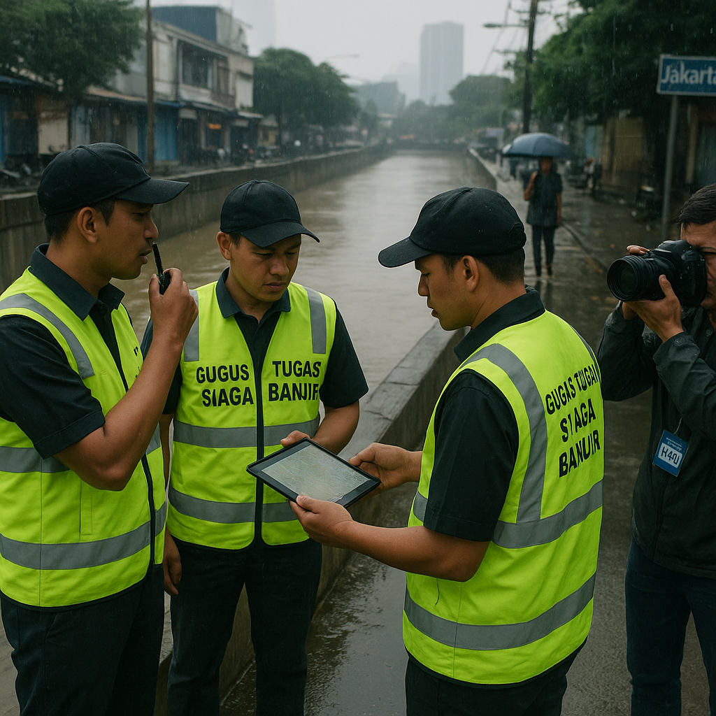 Gugus Tugas Siaga Banjir Jakarta Utara Sebut Hingga Pagi Ini Belum Ada Kelurahan Terendam