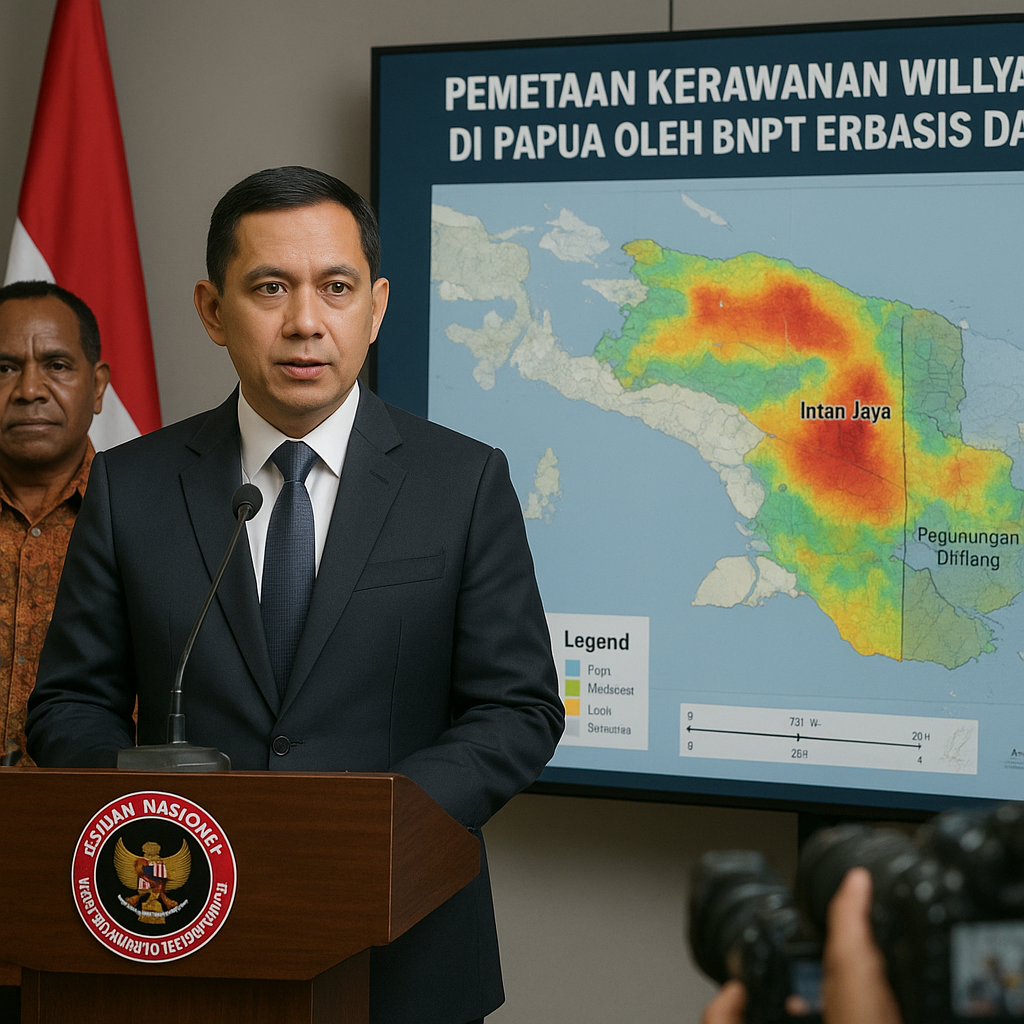 Pemetaan Kerawanan Wilayah Suku di Papua Oleh BNPT Berbasis Data