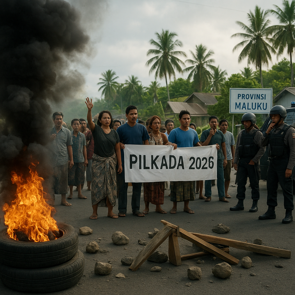 Pilkada Serentak: Dua Kabupaten di Maluku Diguncang Ketegangan Pasca-Penetapan Calon