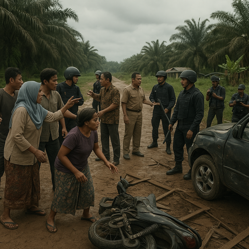 Konflik Lahan di Sanggau Mengakibatkan Bentrok Antara Warga dan Perusahaan Sawit