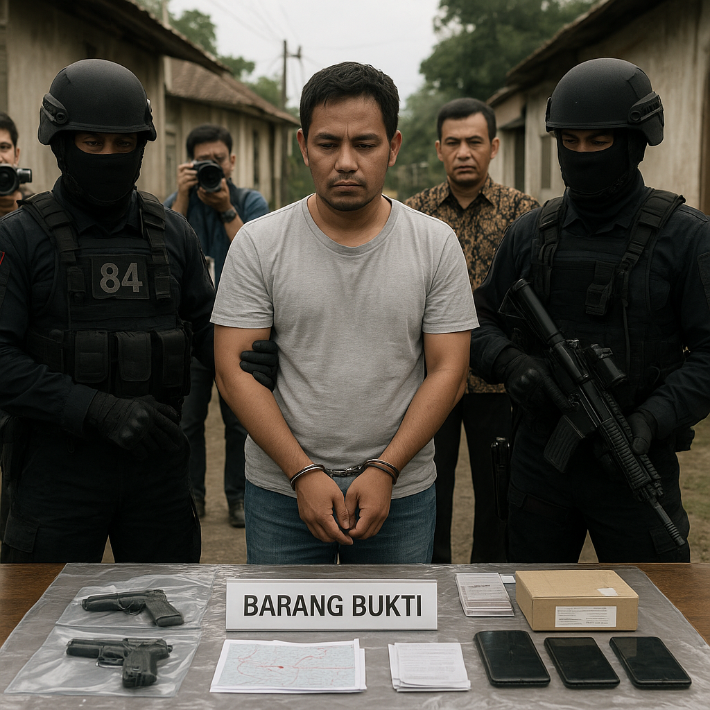 Ancaman Terorisme di Poso: Densus 88 Tangkap Satu Tersangka Jaringan MIT