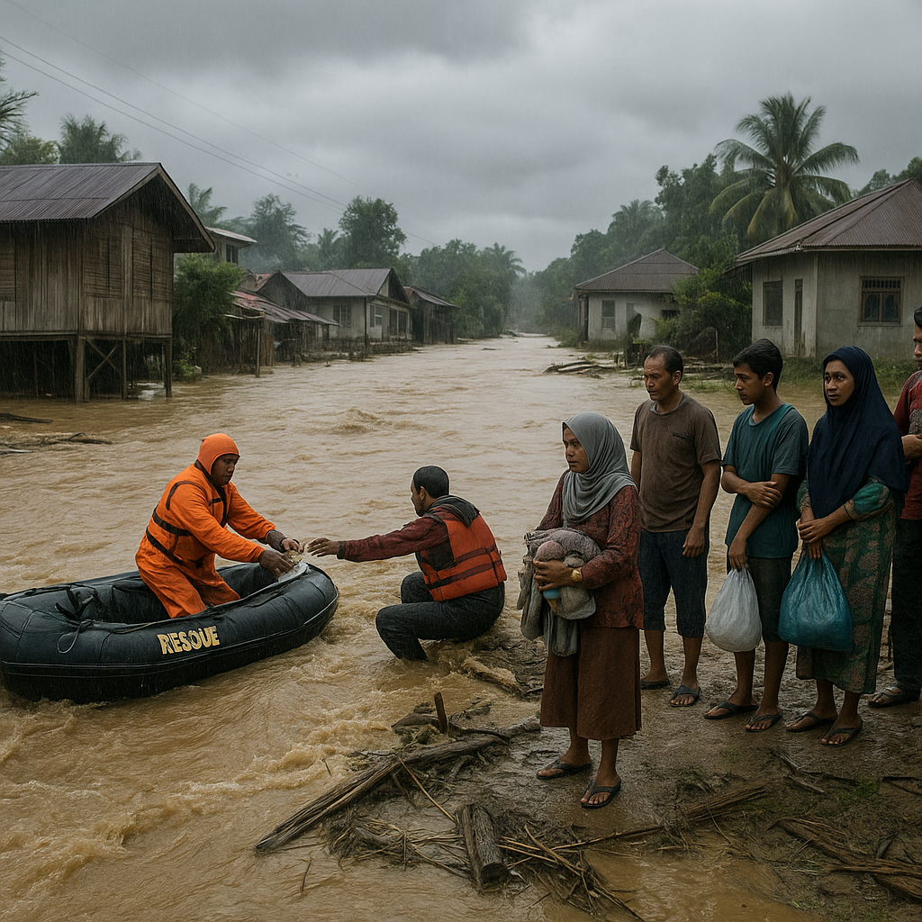 Banjir Bandang Terjang Kabupaten Luwu Utara, 2 Desa Terisolasi