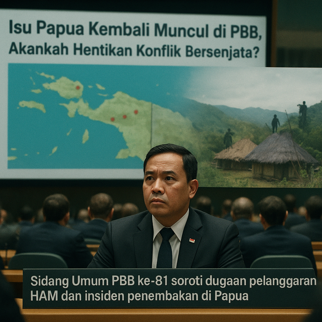 Isu Papua Kembali Muncul di PBB, Akankah Hentikan Konflik Bersenjata?