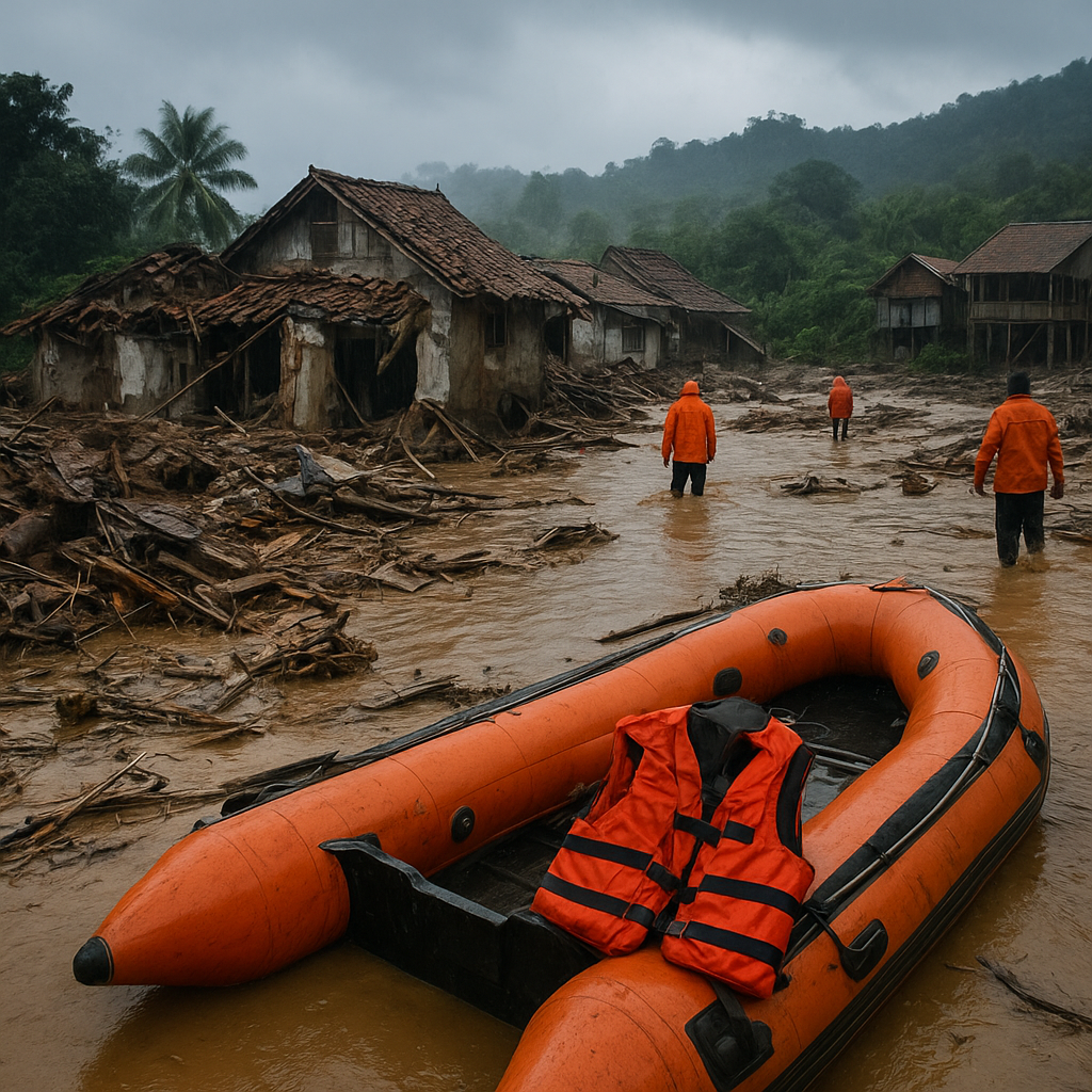 Banjir Bandang Landa Kabupaten Bandung, 3 Kecamatan Terendam