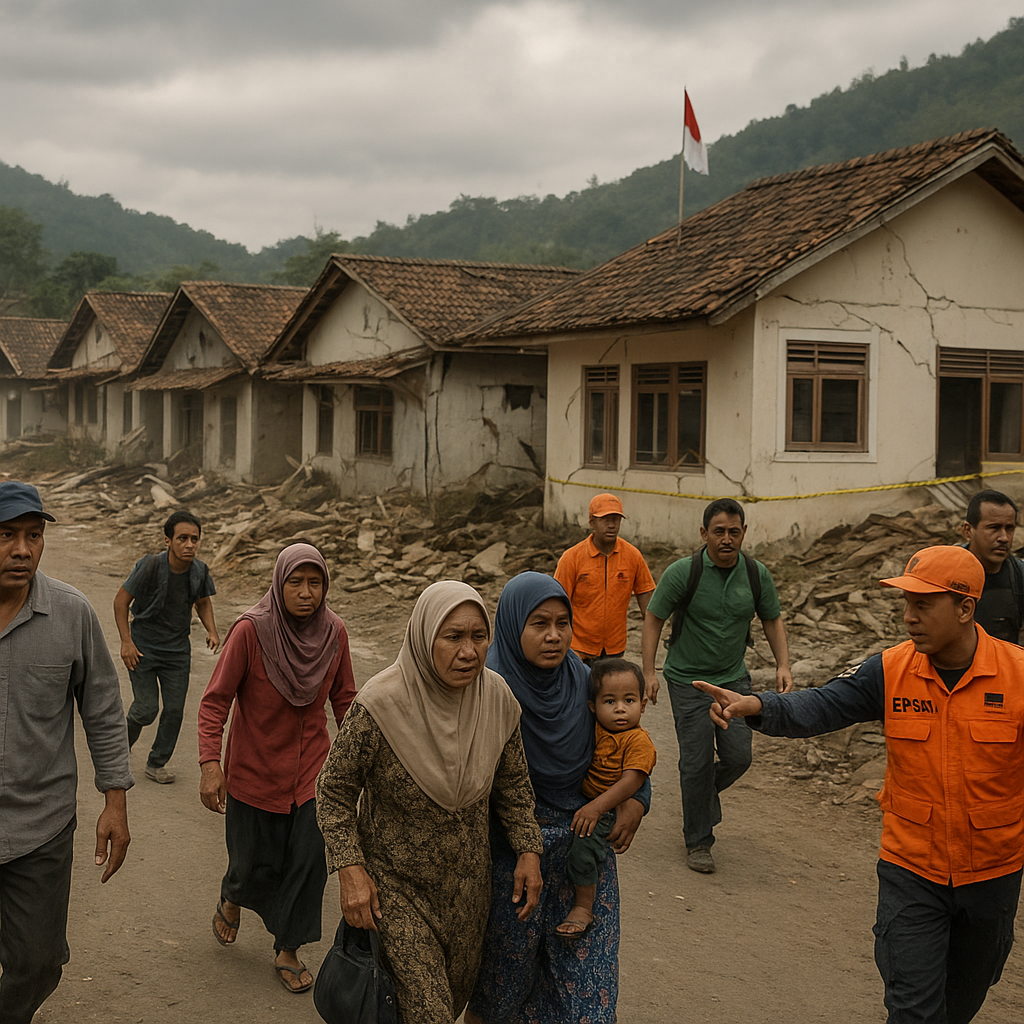 Gempa Magnitudo 5,6 Guncang Kabupaten Garut, Warga Berhamburan