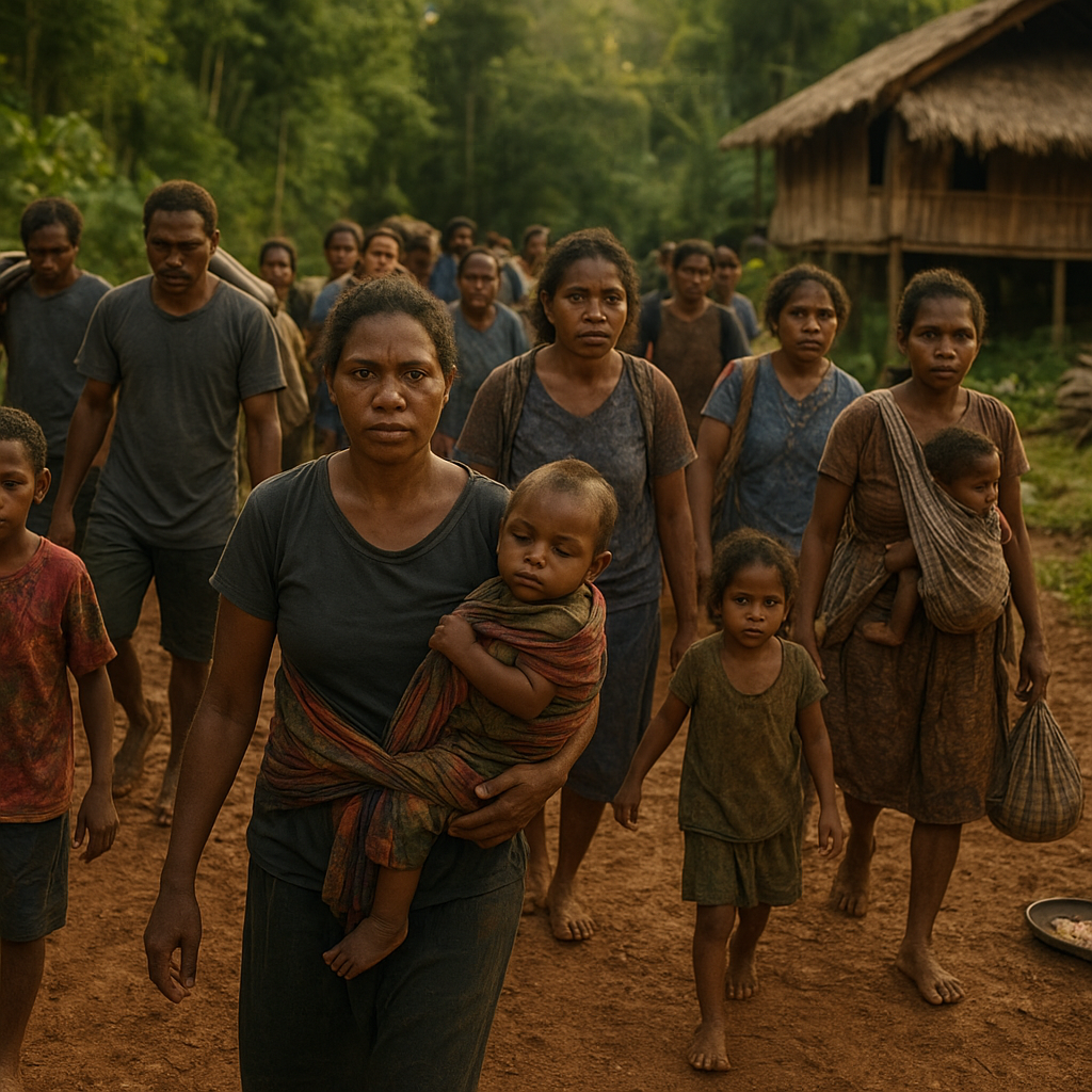 Setelah 6 Tahun Mengungsi di Hutan, Puluhan Warga Maybrat Papua Akhirnya Pulang