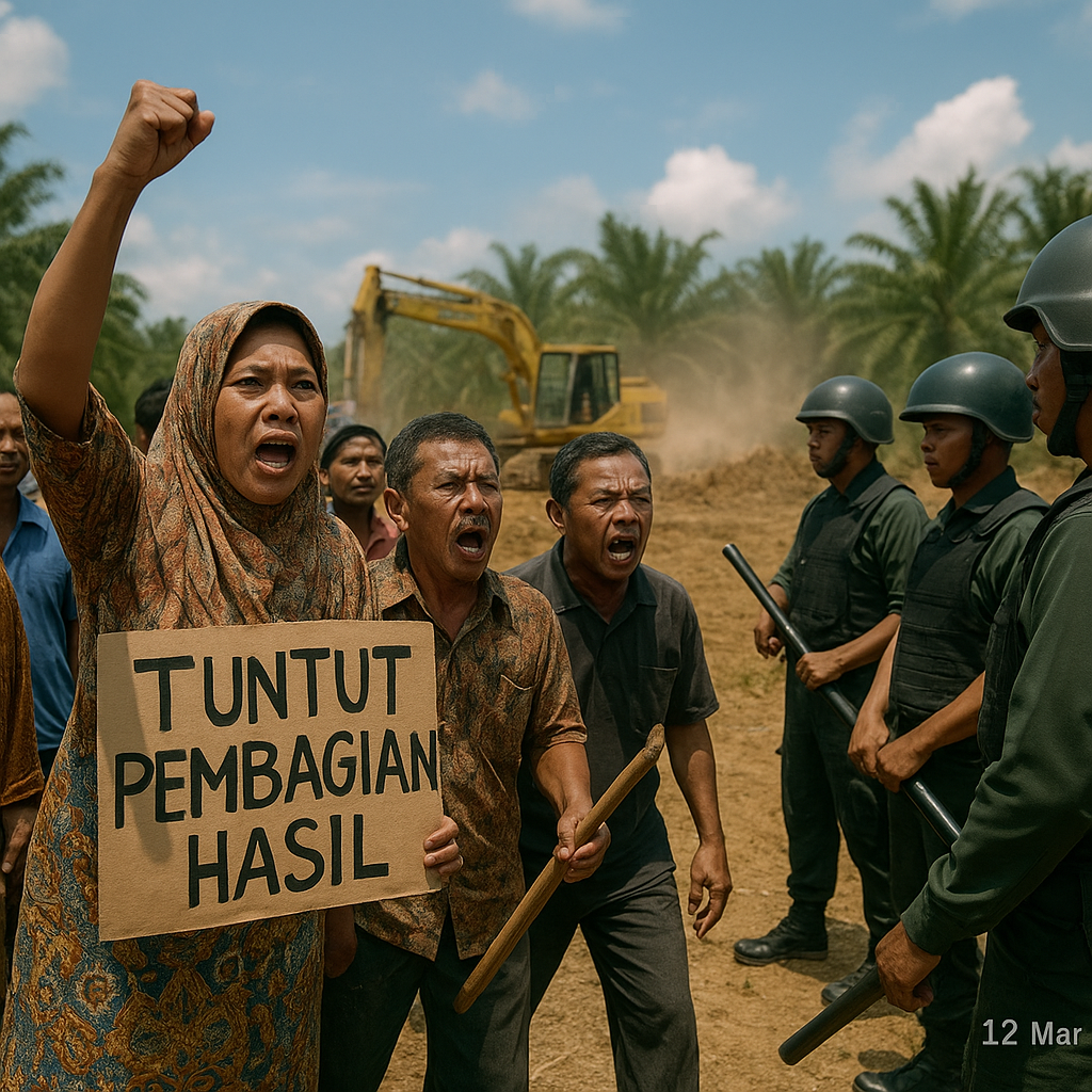 Konflik Agraria di Kabupaten Polewali Mandar: Warga dan Perusahaan Sawit Bentrok