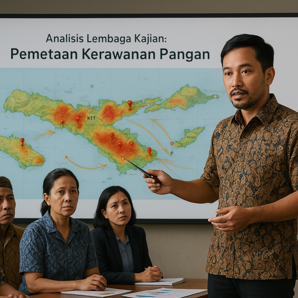 Analisis Lembaga Kajian: Pemetaan Kerawanan Pangan di 10 Kabupaten NTT Masih Berpotensi Picu Migrasi Tidak Teratur