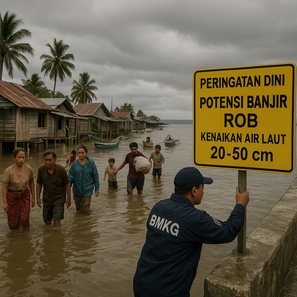 Fenomena Super New Moon Picu Ancaman Banjir Rob di Wilayah Pesisir NTT
