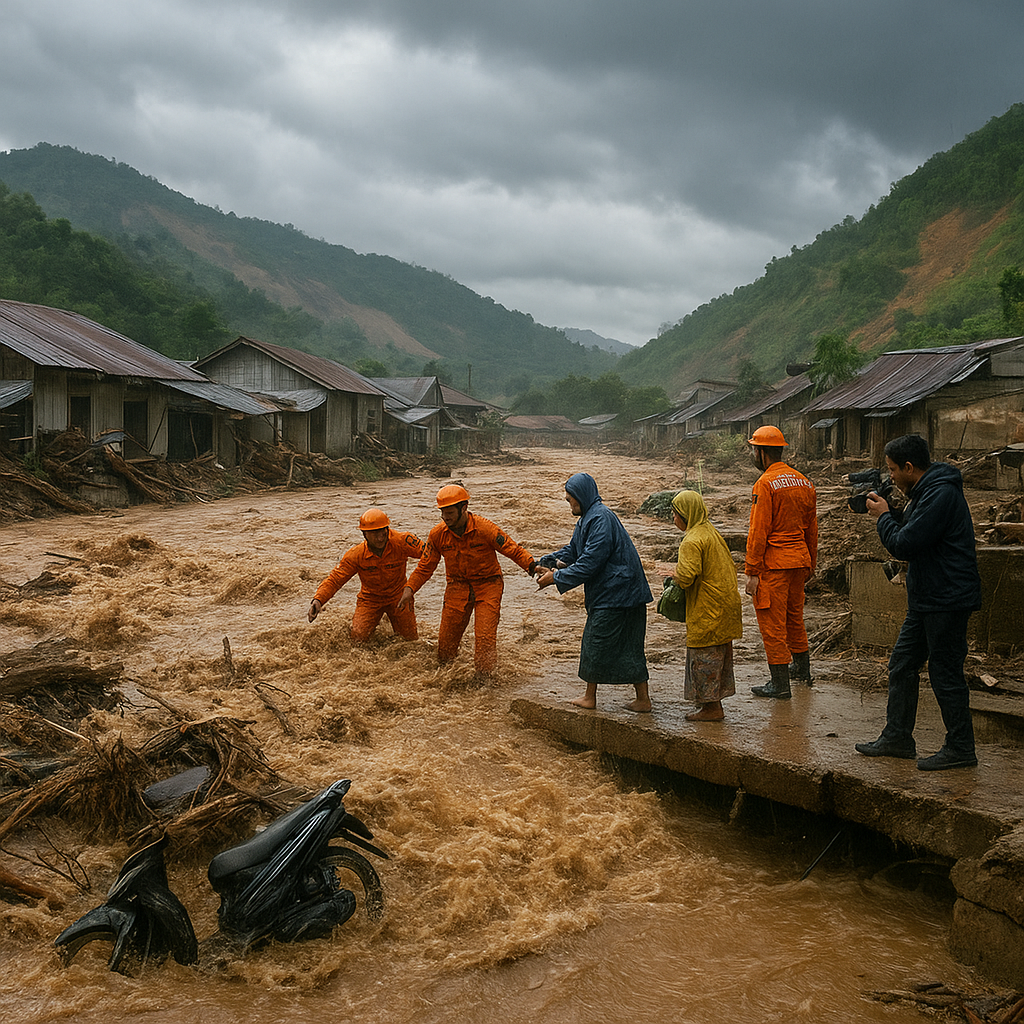 Analisis PUPR: 5 Ibu Kota Kabupaten di Sulawesi Tengah Rawan Banjir Bandang Akibat Alih Fungsi Lahan di Hulu
