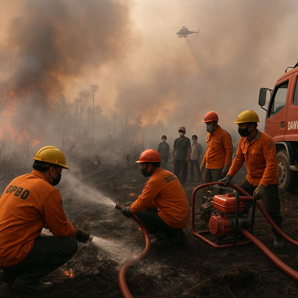 Kebakaran Hutan di Kabupaten Kutai Kartanegara Ancam Stabilitas Ekologi