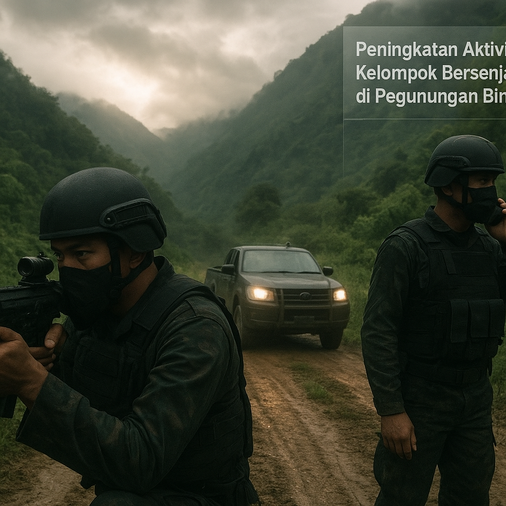 Peningkatan Aktivitas Kelompok Bersenjata di Pegunungan Bintang, Papua: Analisis Intelijen Teritorial