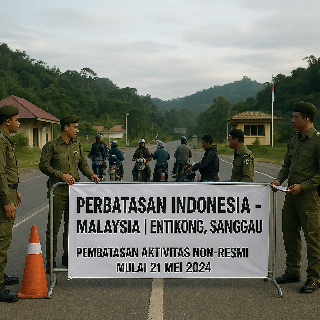Kebijakan Pembatasan Aktivitas di Perbatasan Indonesia-Malaysia di Kalimantan Barat