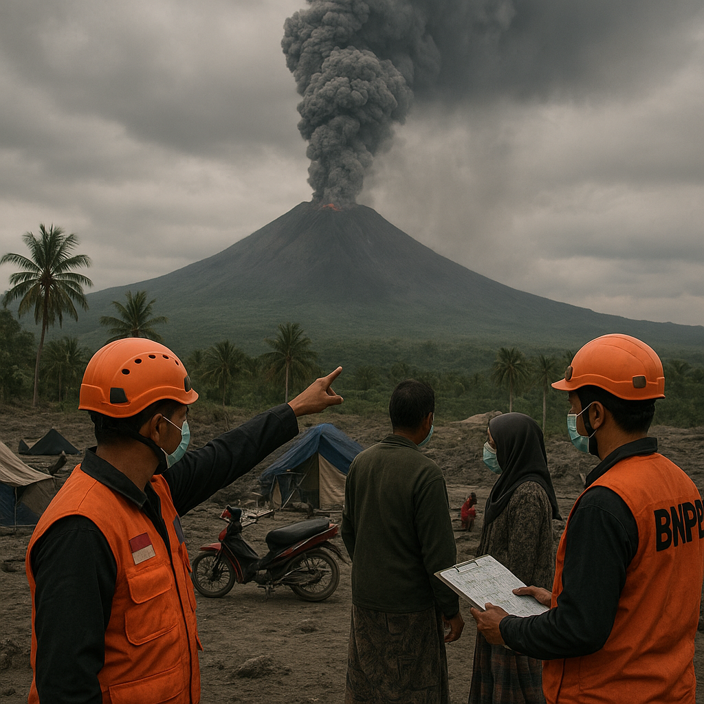 BNPB: Status tanggap darurat erupsi Gunung Lewotobi diperpanjang