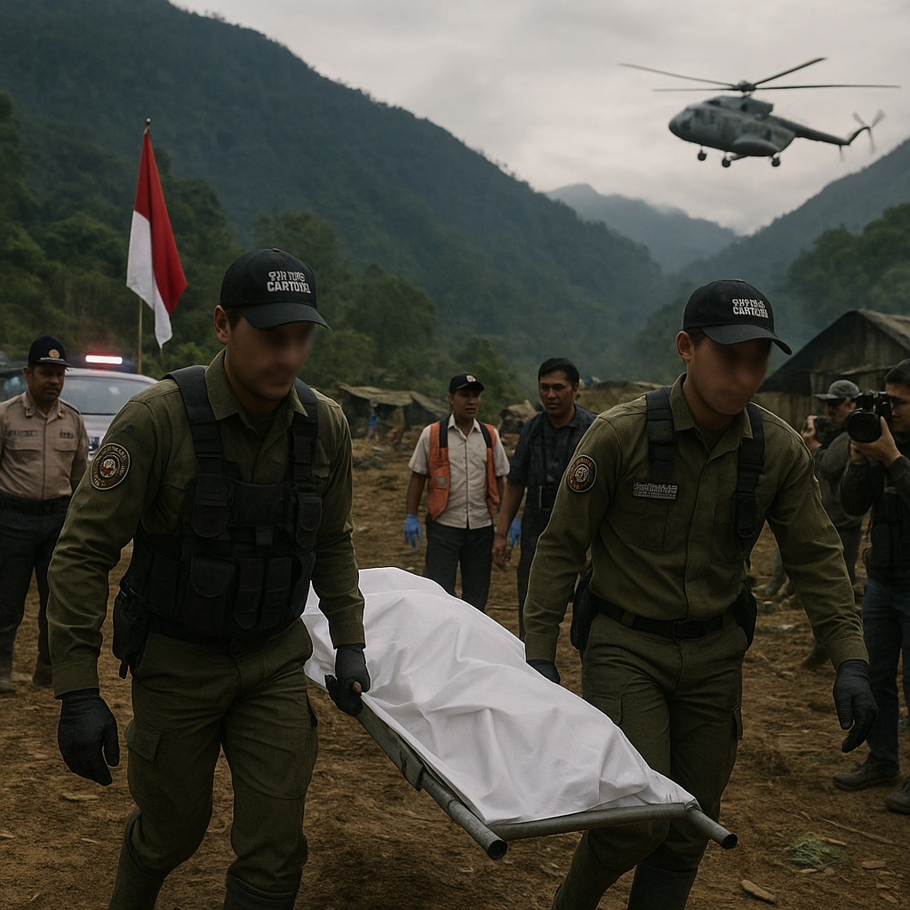 Satgas Evakuasi 10 Penambang Emas Tewas Diserang TPNPB