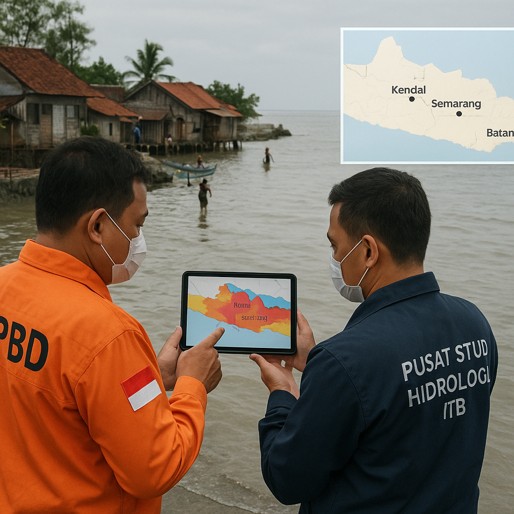 Pemetaan Potensi Ancaman Banjir Rob di Pesisir Utara Jawa Tengah Menjelang Musim Pancaroba