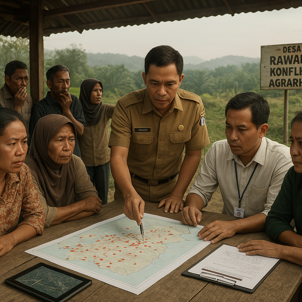 Kajian Puslitbang Kementerian Desa: 122 Desa di Kalimantan Barat Rawan Konflik Agraria