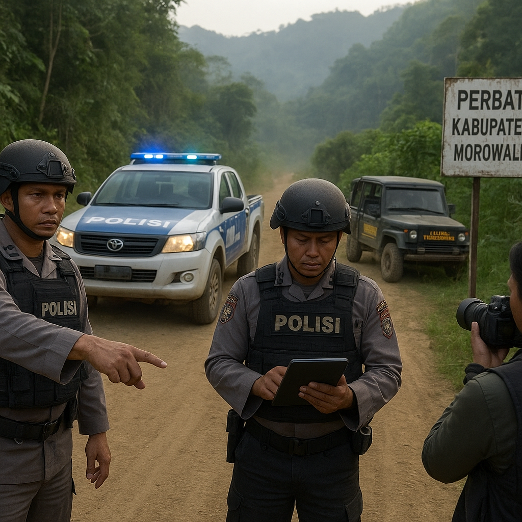 Polda Sulawesi Tengah Tingkatkan Patroli di Perbatasan Kabupaten Poso-Morowali Utara Usai Peningkatan Aktivitas Kelompok Terlarang