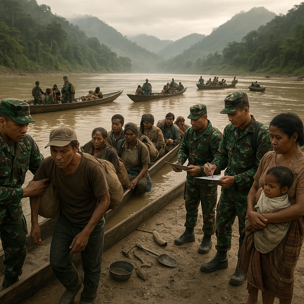 TNI Evakuasi 44 Pendulang Emas yang Kabur dari OPM di Papua Pegunungan