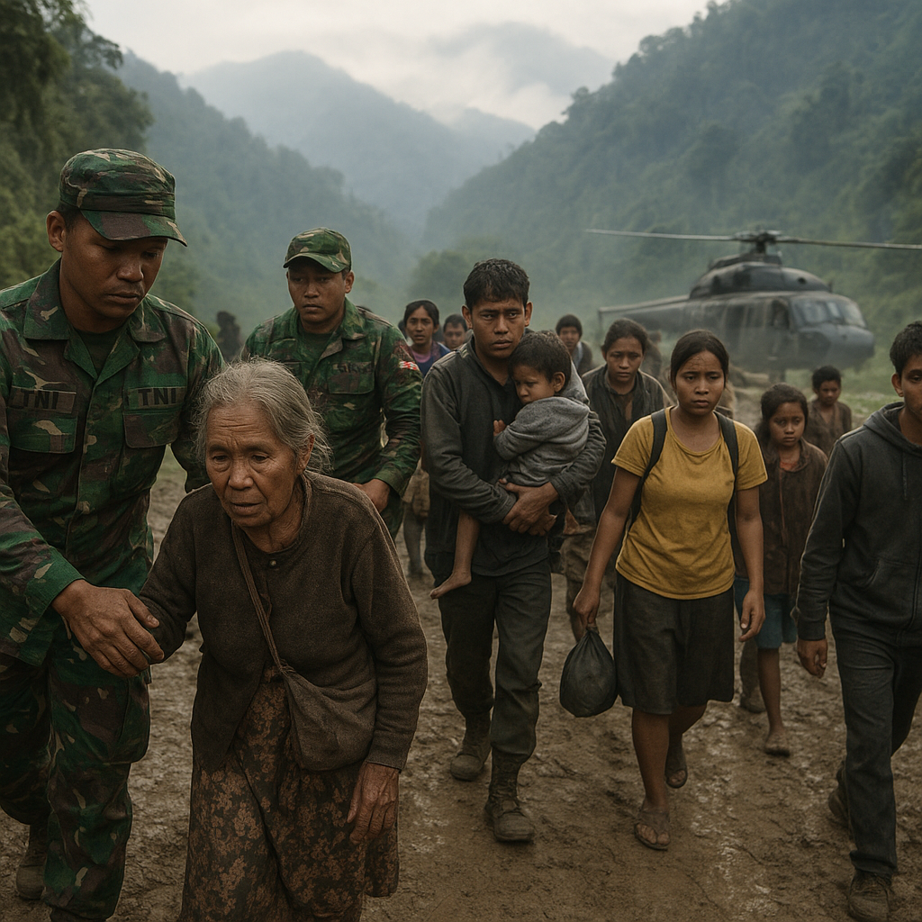 44 Pendulang Emas Dievakuasi dari Pegunungan Bintang, TNI Sebut Ada Ancaman OPM