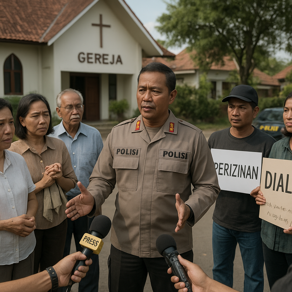 Polda DIY Tangani Permasalahan Gereja dan Front Jihad Islam di Bantul