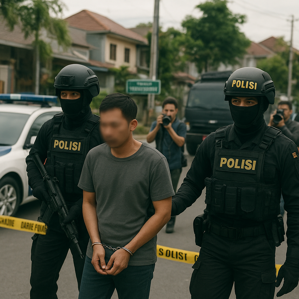 Polisi Amankan Dua Terduga Teroris di Surabaya yang Rencanakan Aksi di Lokasi Vital