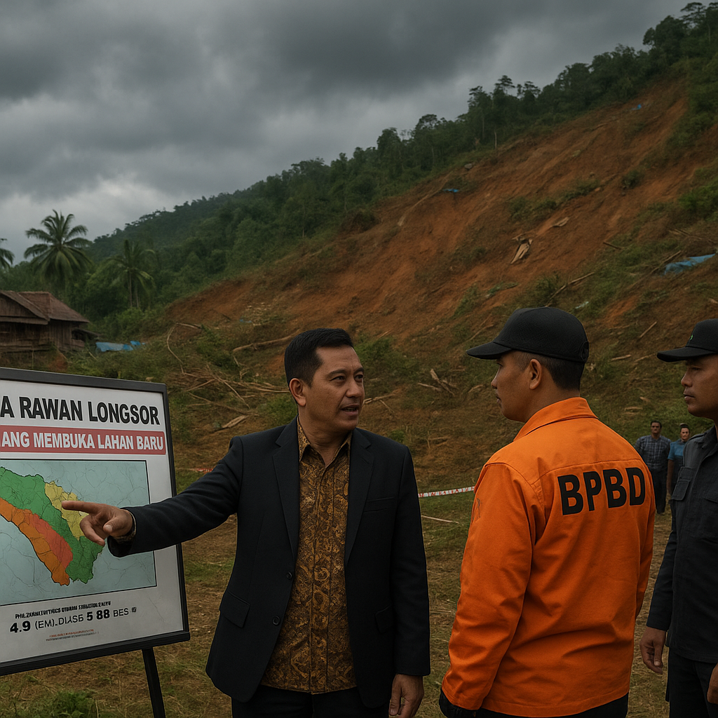 Bupati Aceh Tamiang Memberlakukan Kebijakan Pembatasan Aktivitas di Zona Rawan Longsor