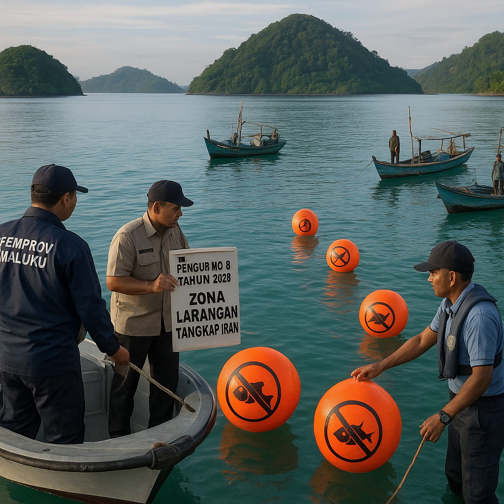 Kebijakan Khusus: Pemprov Maluku Tetapkan Zona Larangan Tangkap Ikan di 3 Wilayah