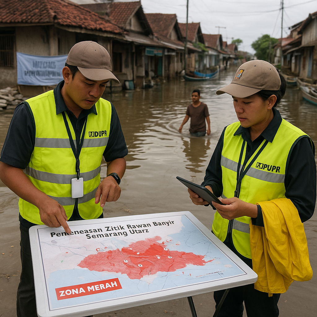 Pemetaan Titik Rawan Banjir Rob: 4 Kelurahan di Semarang Masuk Zona Merah