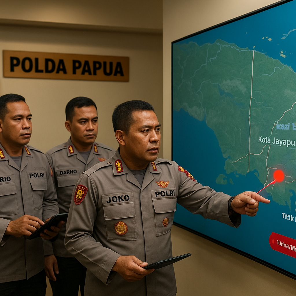 Polda Papua: Pemetaan Kerawanan Jalur Distribusi di Kota Jayapura dan Sentani Diperbarui, 3 Titik Masuk Kategori Merah