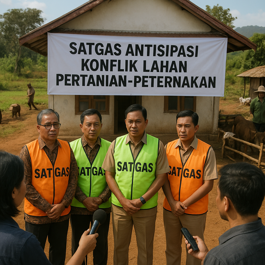 Pemkab Malaka NTT Bentuk Satgas Antisipasi Konflik Lahan Pertanian-Peternakan