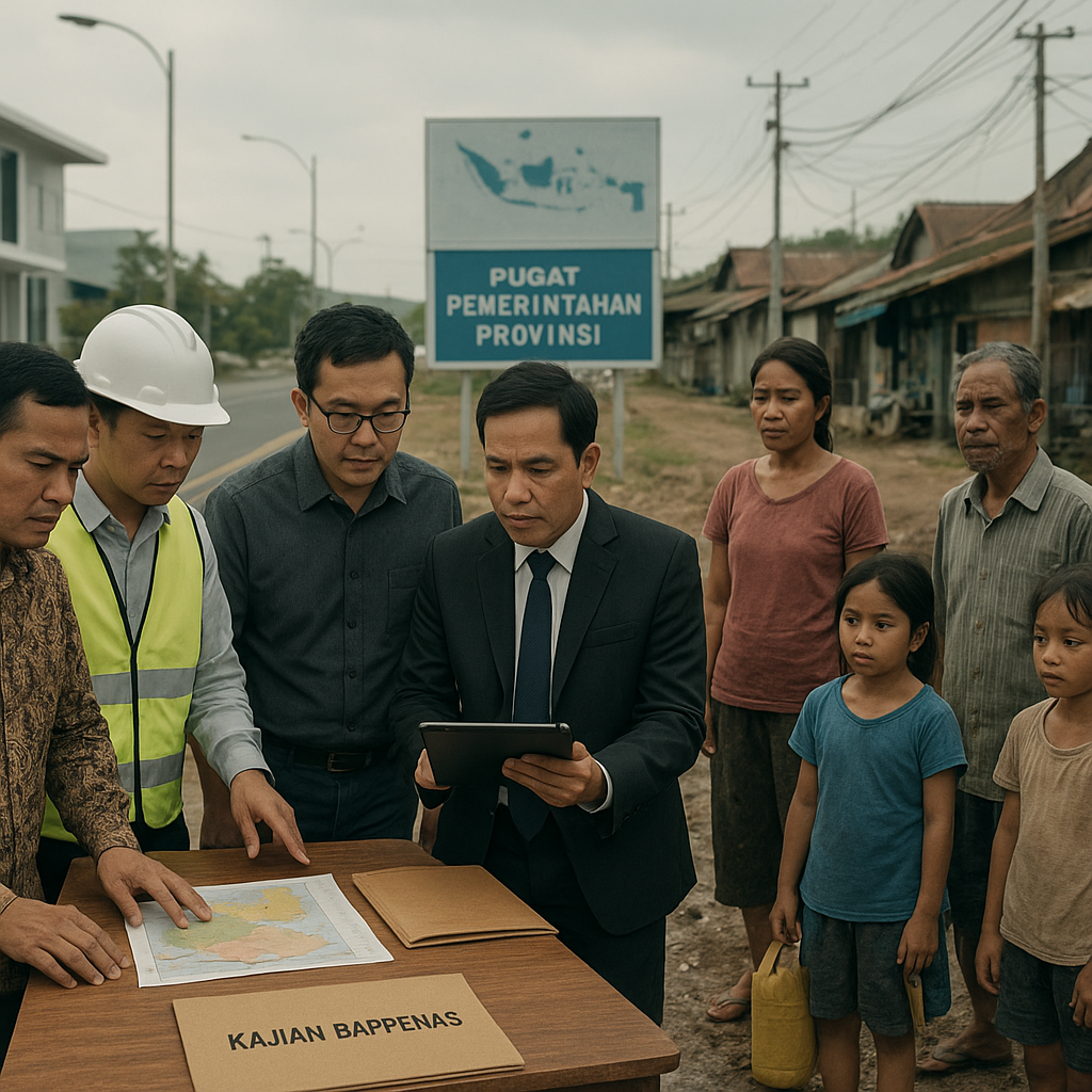 Kajian Bappenas: 5 Ibu Kota Provinsi Baru Rawan Ketimpangan Infrastruktur Dasar