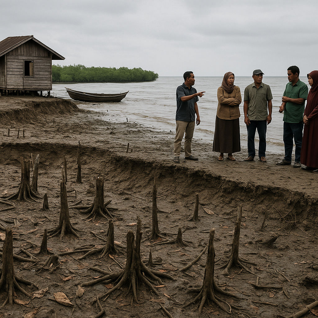 Analisis Lembaga Ilmu Pengetahuan Indonesia: Degradasi Mangrove di Pesisir Riau Tingkatkan Kerawanan Bencana dan Konflik Sosial